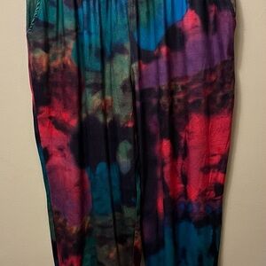 Colorful Tie-Dye Pants